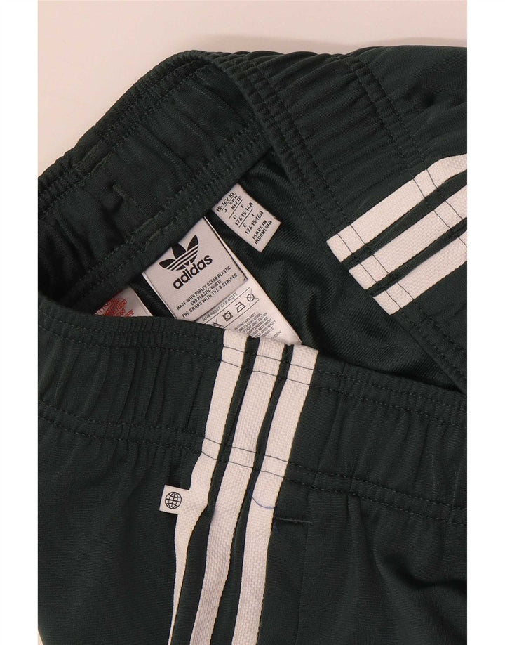 Calças de treino Adidas Meninos Joggers 15-16 anos Verde Poliéster