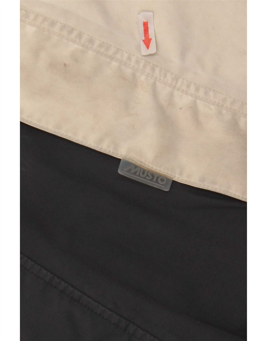 Jaqueta impermeável com capuz Musto Boys 9-10 anos preto colorblock
