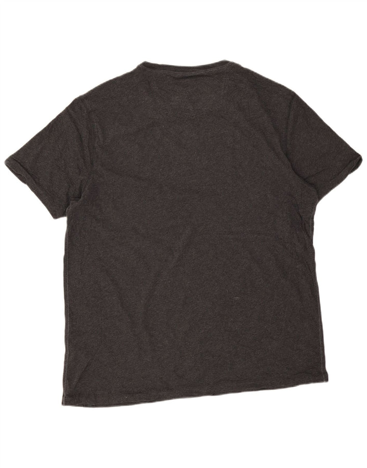 Camiseta masculina Fat Face Top XL algodão cinza