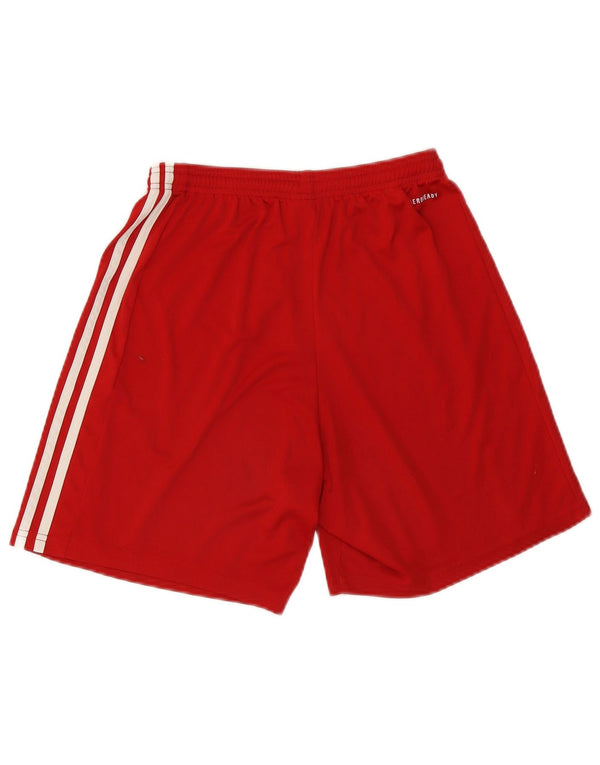 Adidas Mens Climalite Sport Shorts Médio Poliéster Vermelho