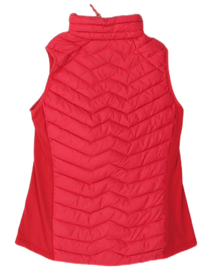 Colete acolchoado feminino Helly Hansen UK 14 médio rosa poliamida