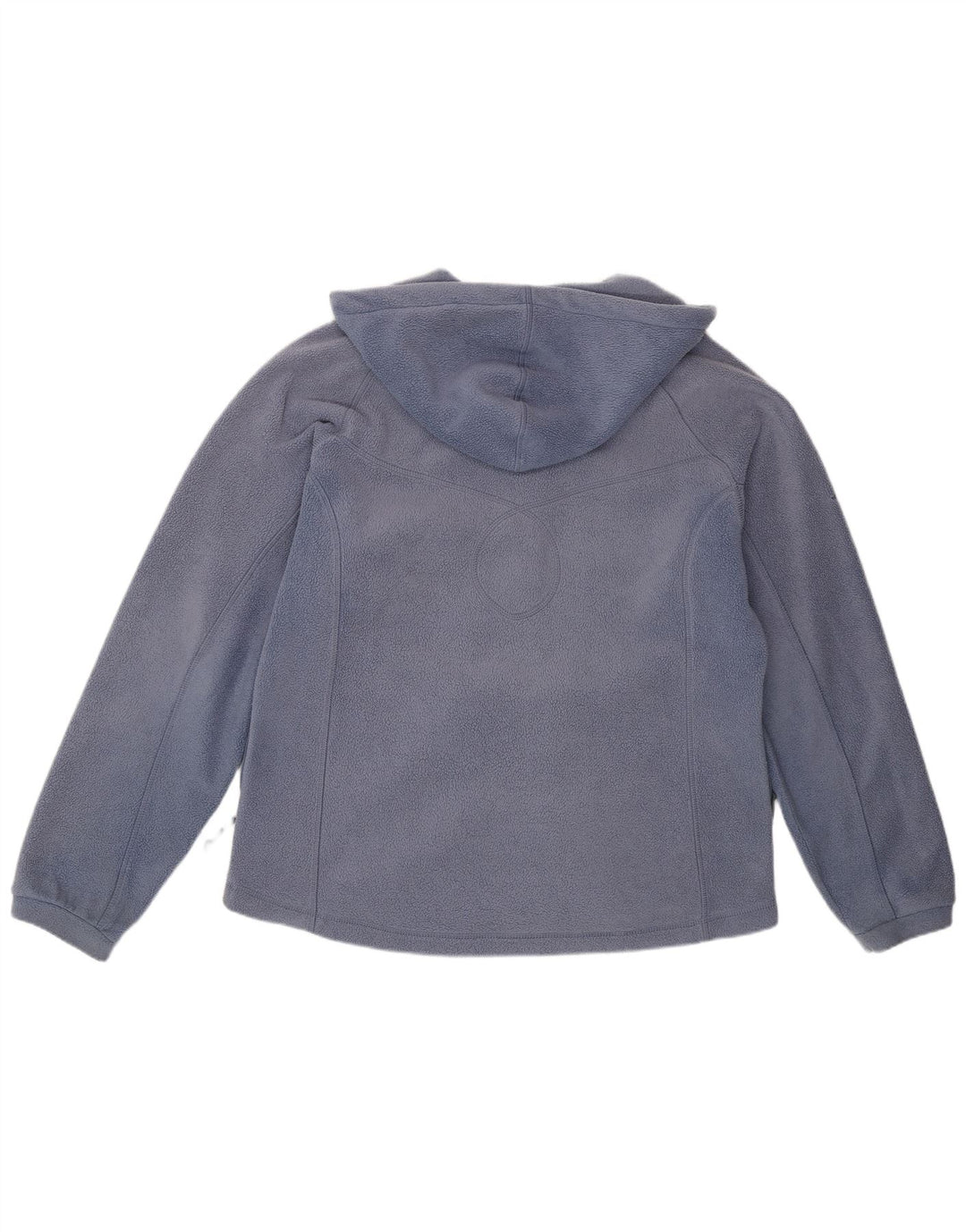 Jaqueta de lã com capuz Helly Hansen para mulher UK 18 XL azul poliéster