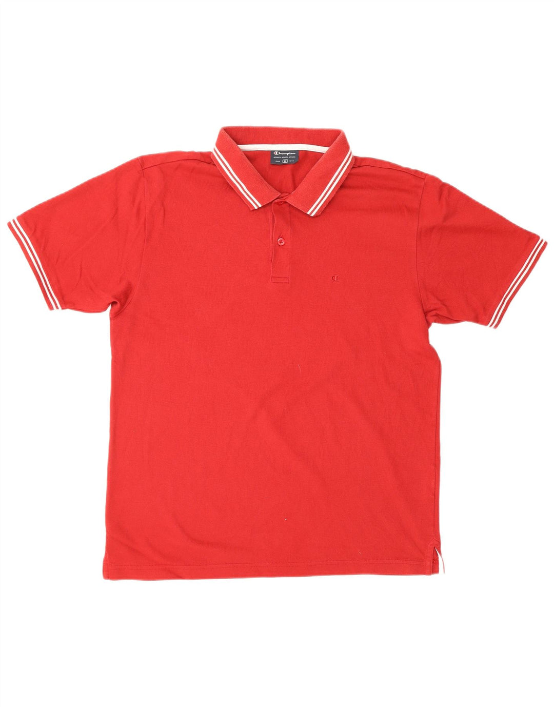Camisa polo masculina CHAMPION médio algodão vermelho