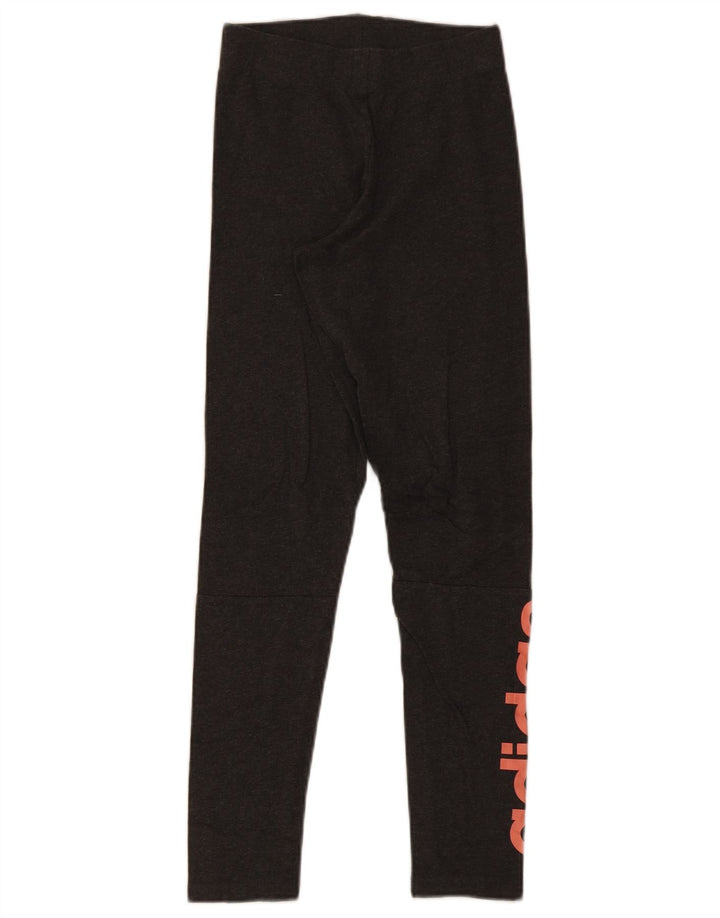 Leggings Adidas Femininas UK 4 XS Cinza