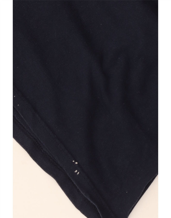 Camiseta gráfica masculina Reebok Top grande azul marinho