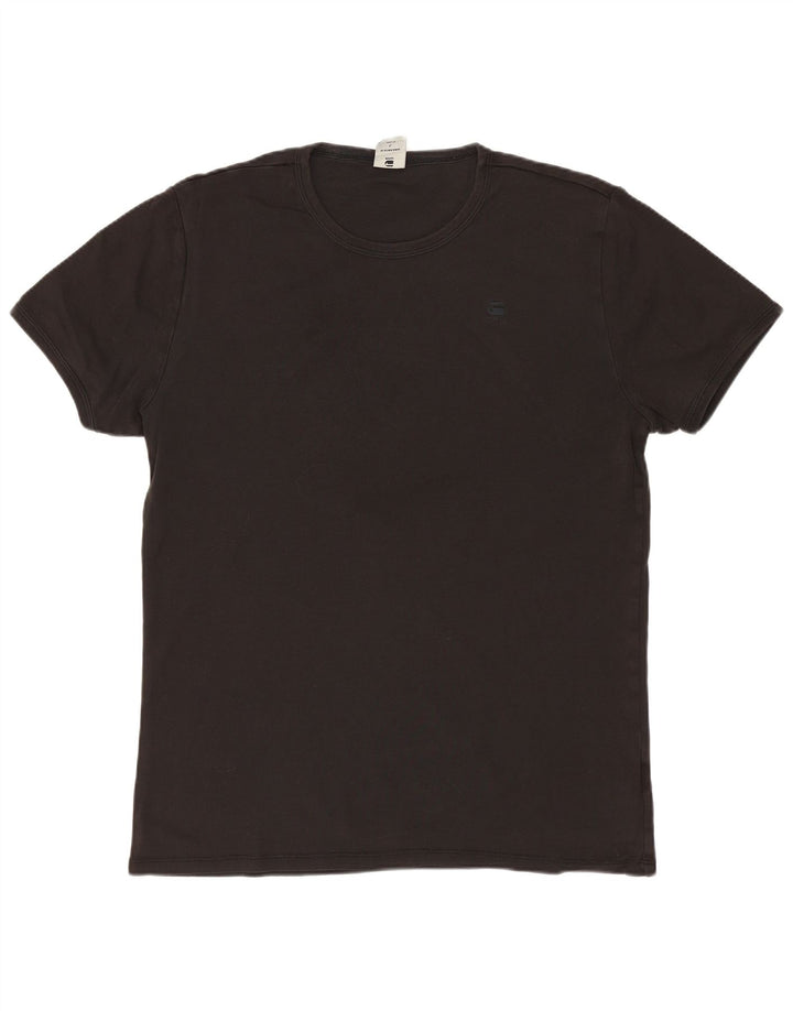 Camiseta masculina G-STAR grande algodão cinza