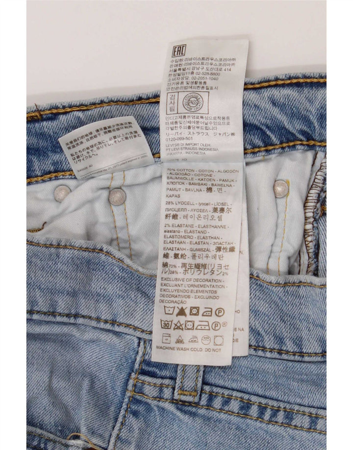 Levi's Masculino 511 Slim Jeans W31 L30 Azul Algodão