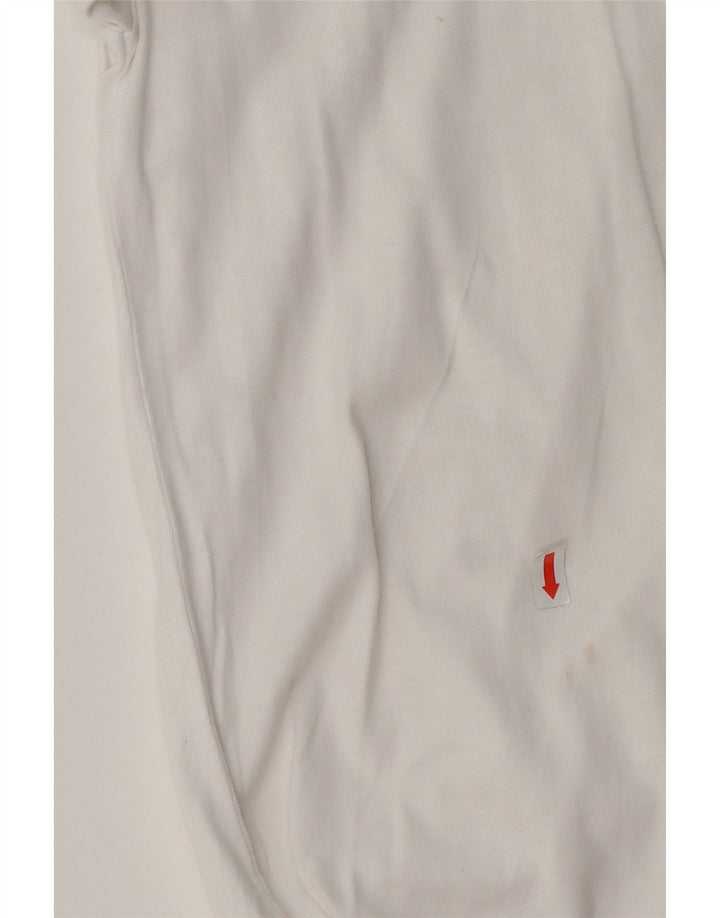 Camiseta gráfica TED BAKER Boys 10-11 anos algodão branco