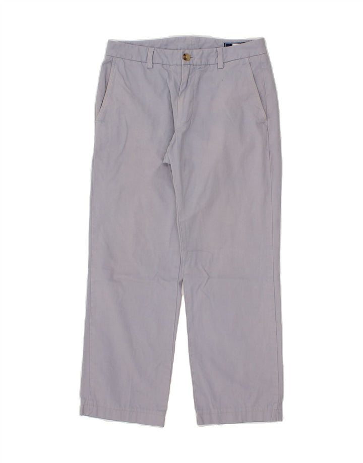 VINEYARD VINES Mens Straight Chino Trousers W28 L26  Blue Cotton Vintage Vineyard Vines and Second-Hand Vineyard Vines from Messina Hembry 