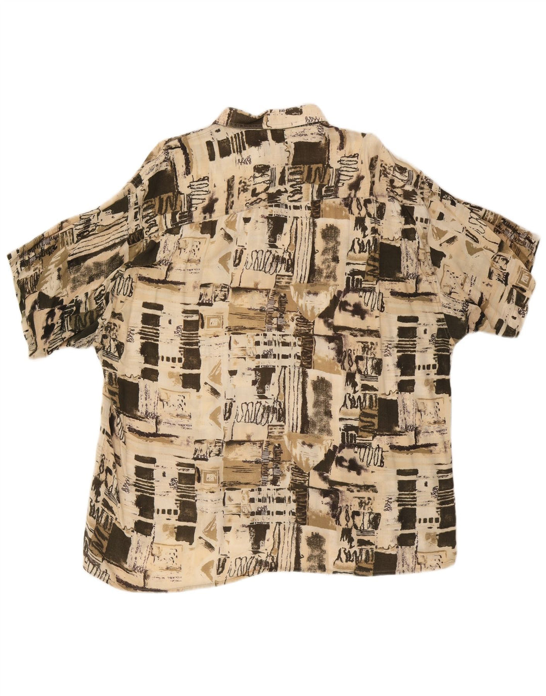Camisa masculina Mc Panthon com estampa abstrata tamanho 45/46 2XL multicolorida