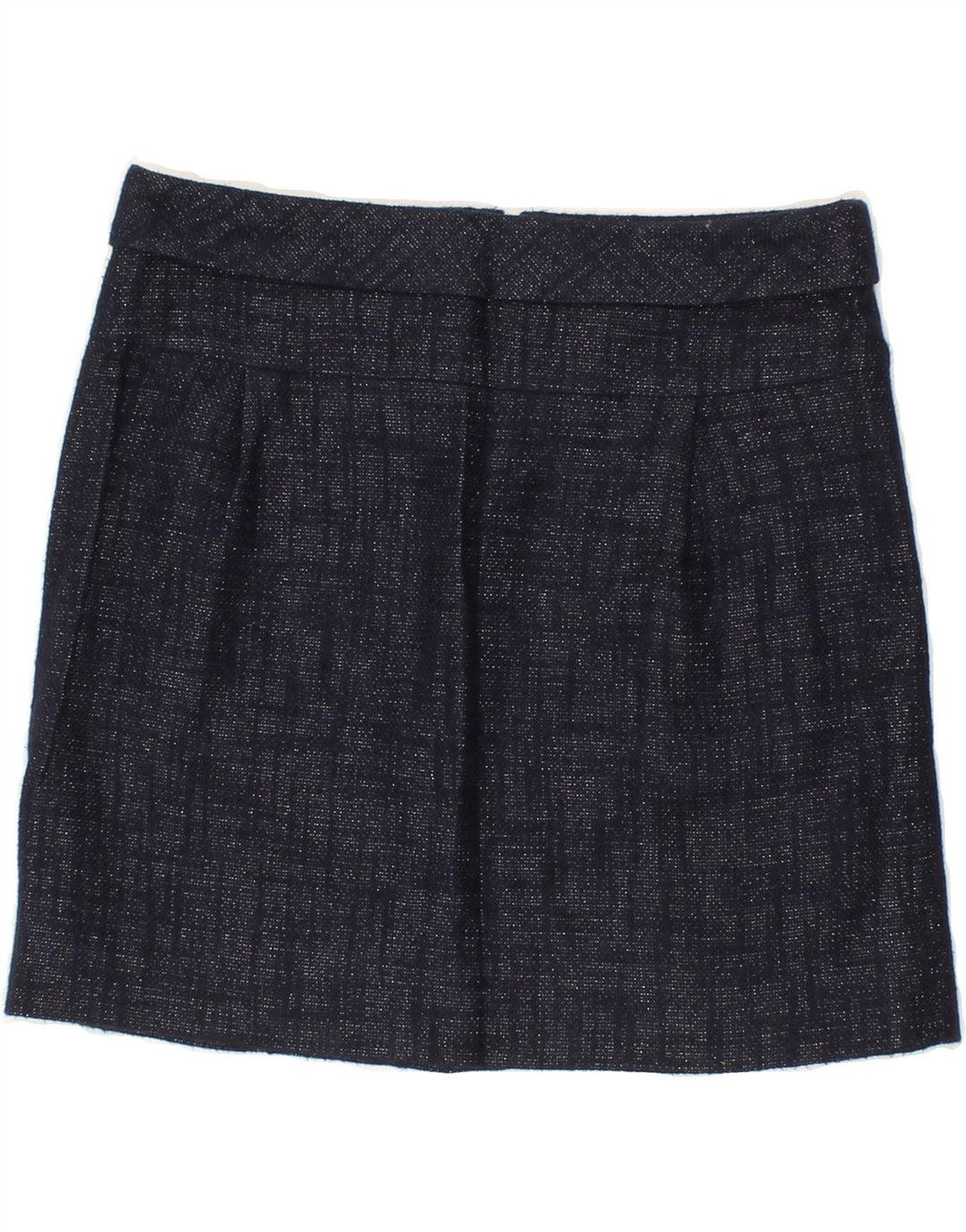 J. CREW Womens Mini Skirt US 0 XS W30  Navy Blue Cotton Vintage J. Crew and Second-Hand J. Crew from Messina Hembry 