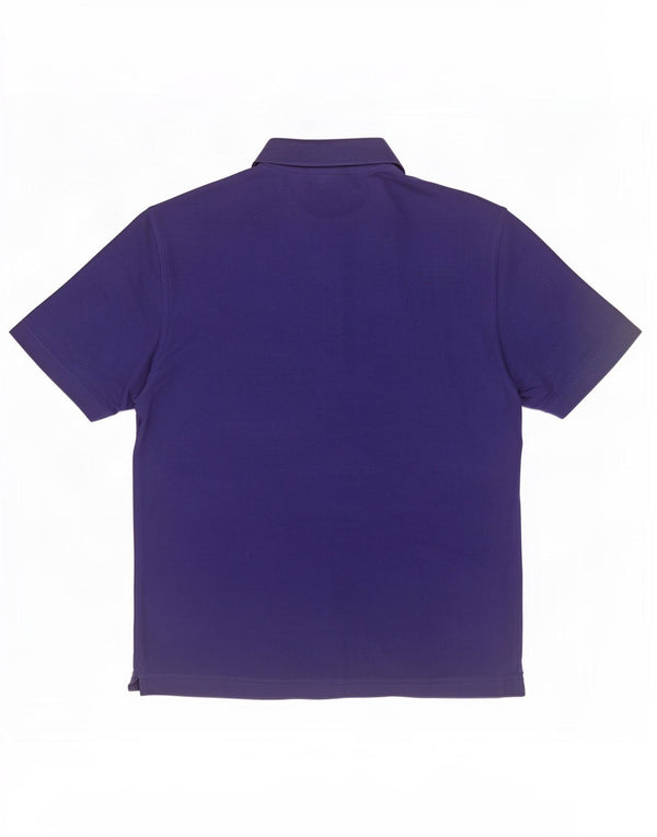 Camisa polo masculina Gianfranco Ferre XL azul algodão