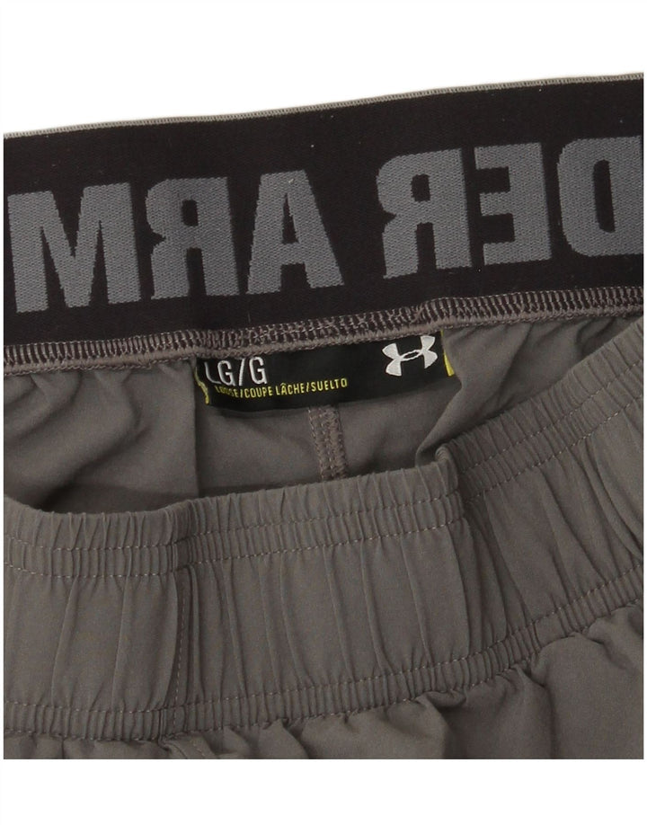 Under Armour Mens Graphic Sport Shorts Grande Cinza