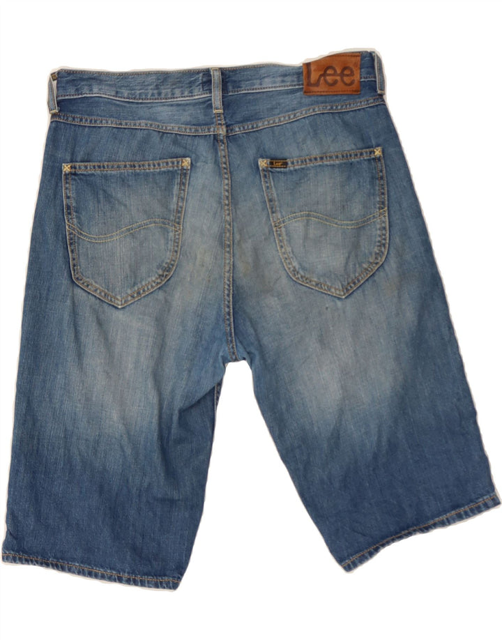 LEE Mens Denim Shorts W31 Medium Blue Cotton Vintage Lee and Second-Hand Lee from Messina Hembry 