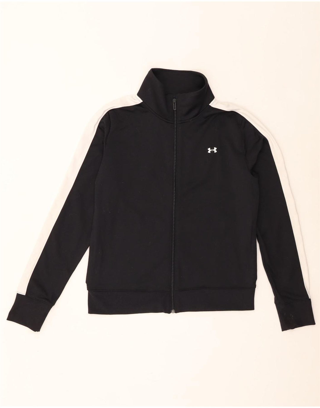 Under Armour Mens Treino Top Jacket Pequeno Colorblock Preto
