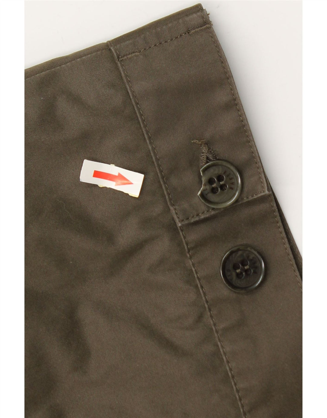 Jaqueta bomber masculina Ted Baker tamanho 3 algodão cáqui médio