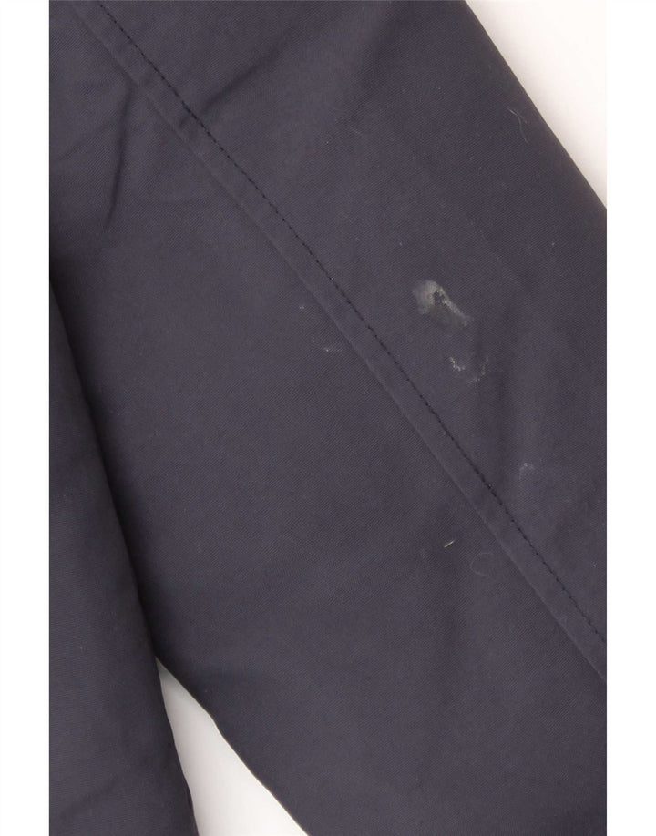 Jaqueta masculina acolchoada com capuz Jack Wills Reino Unido 38 azul marinho médio