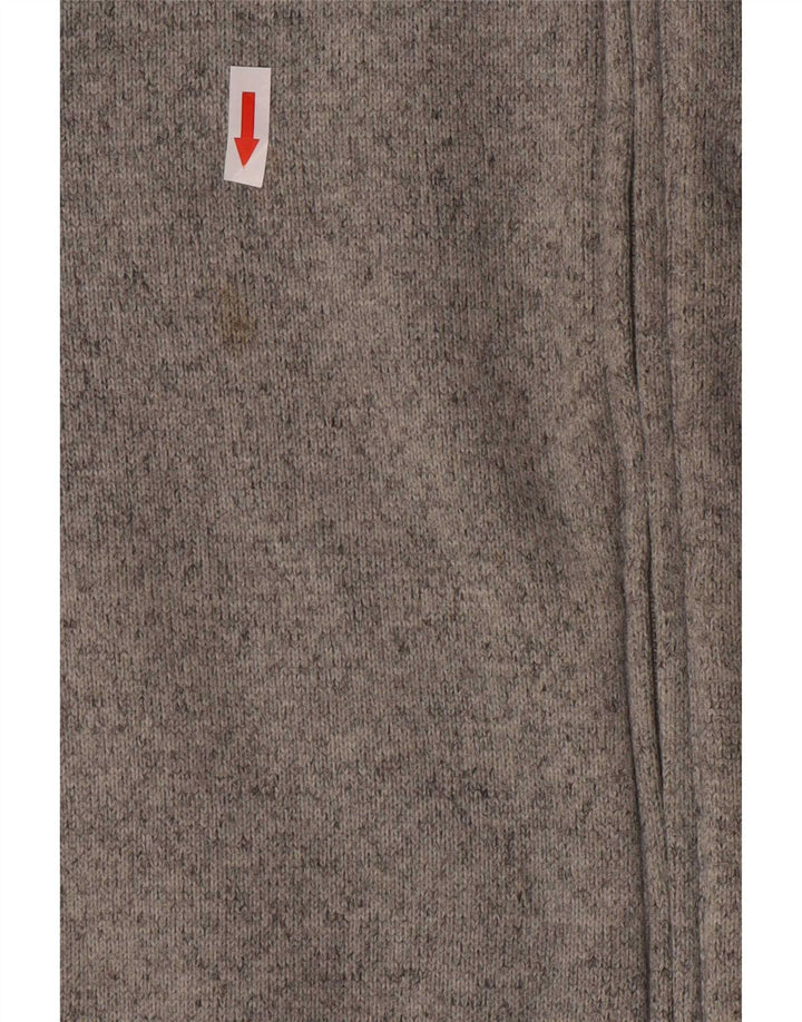 Timberland Mens Regular Fit Tracksuit Top Jacket cinza médio manchado
