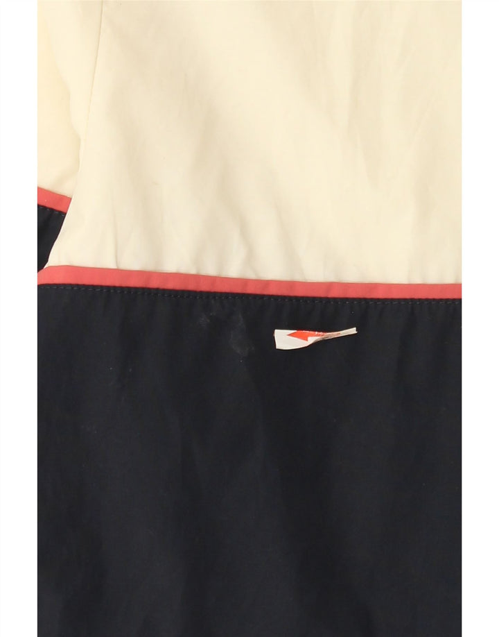 Musto Mens Gráfico Pulôver Treino Top Jaqueta Médio Branco Colorblock