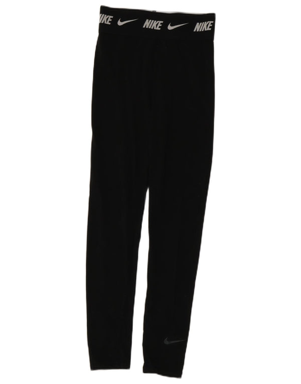 Leggings Nike Dri Fit Graphic para meninas 13-14 anos XL preto algodão