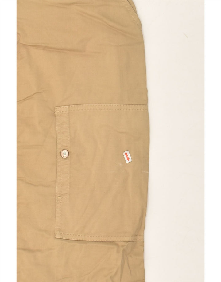 TRUSSARDI Womens Cargo Skirt IT 44 Medium W32  Brown Cotton | Vintage Trussardi | Thrift | Second-Hand Trussardi | Used Clothing | Messina Hembry 
