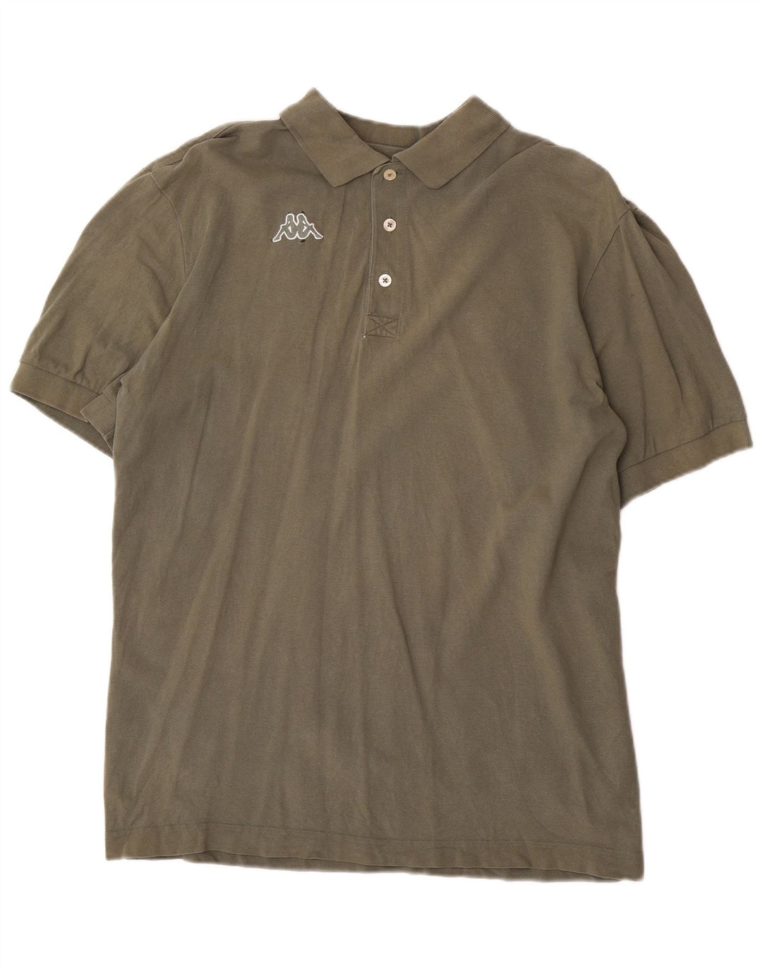 Camisa polo masculina Kappa XL algodão cáqui