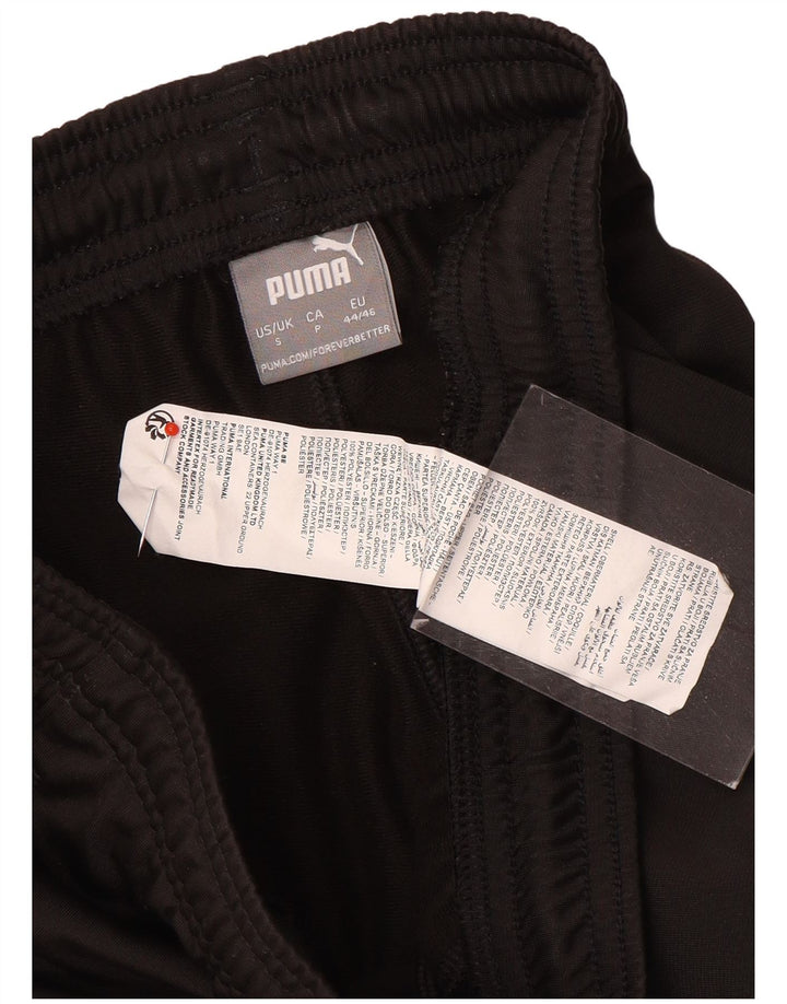 Calça de treino masculina Puma Joggers pequeno poliéster preto