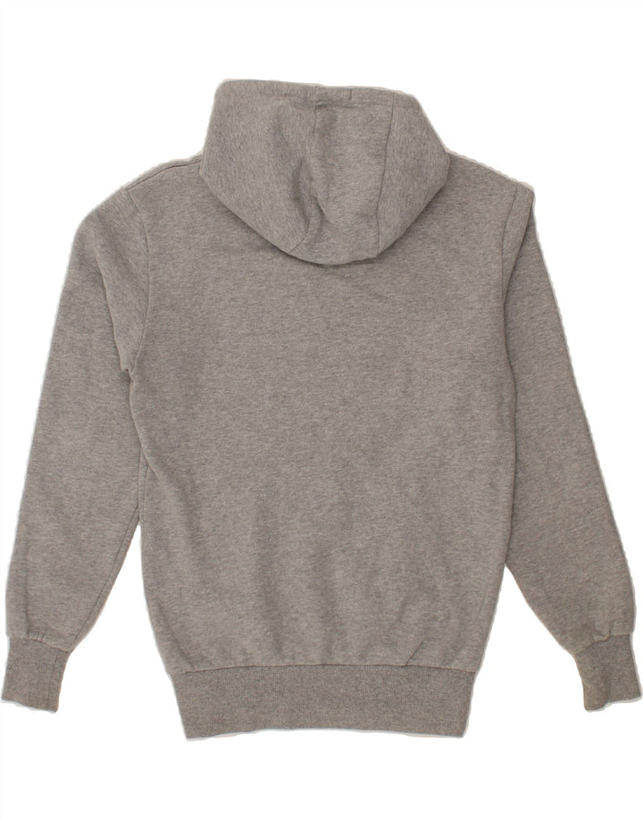 ELLESSE Mens Graphic Hoodie Jumper XS Grey Cotton Vintage Ellesse and Second-Hand Ellesse from Messina Hembry 