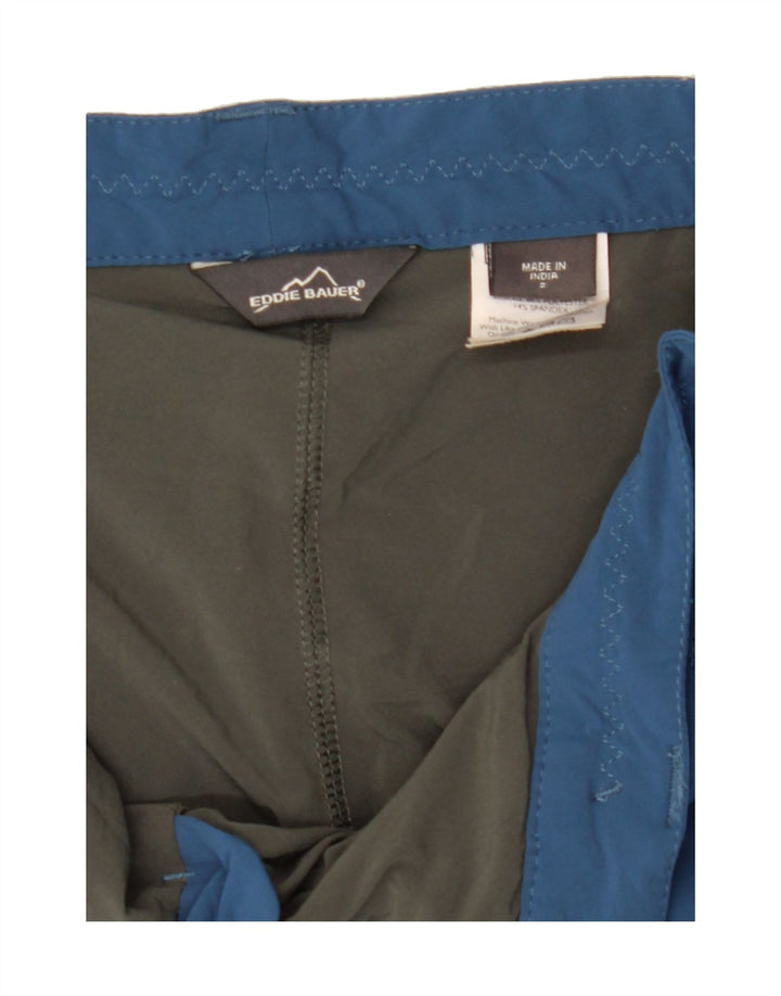 EDDIE BAUER Womens Mini Skirt US 2 XS W29 Blue Nylon Vintage Eddie Bauer and Second-Hand Eddie Bauer from Messina Hembry 