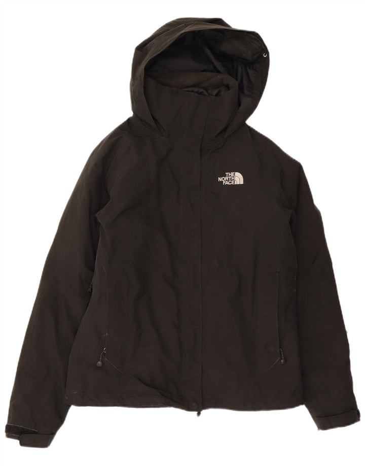 Jaqueta corta-vento feminina com capuz grande The North Face Reino Unido 10 pequena preta