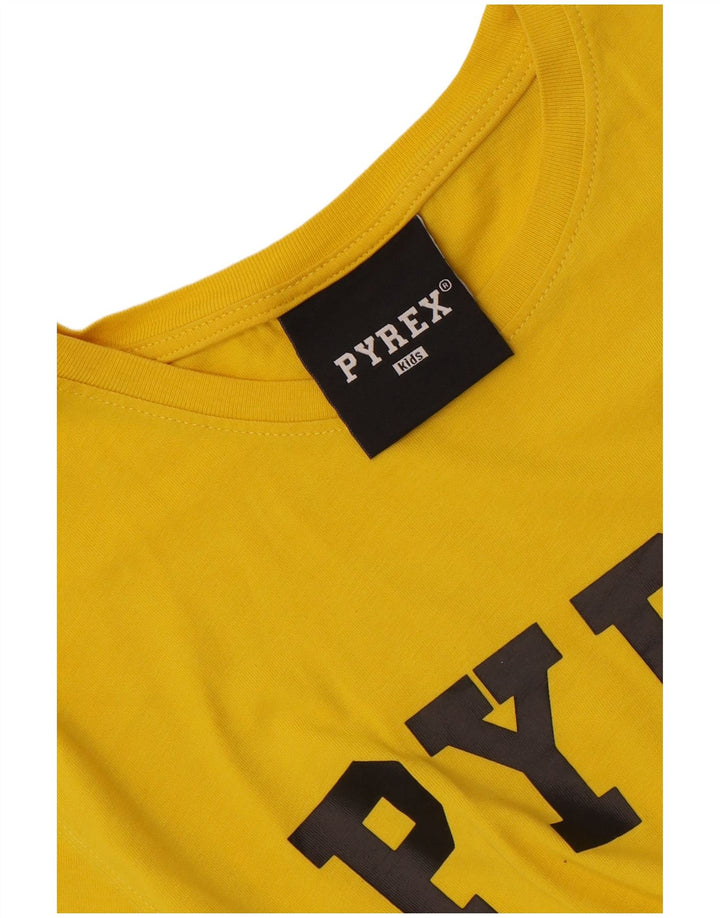 Camiseta gráfica Pyrex Boys 13-14 anos amarelo