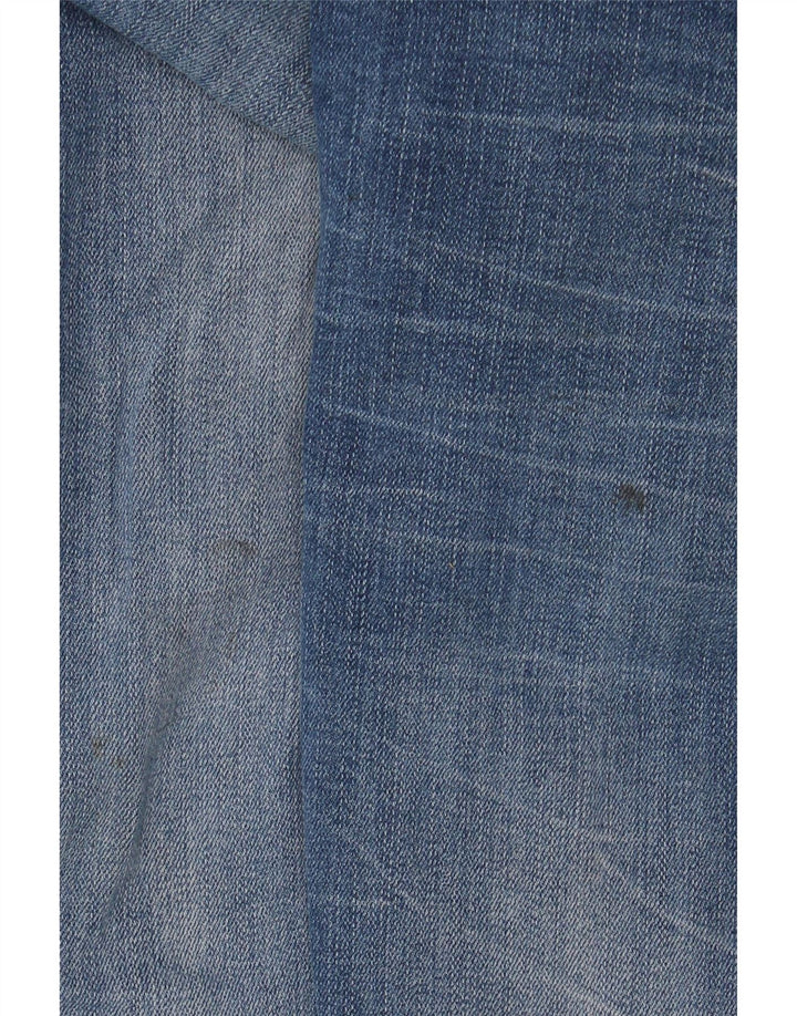 Calça jeans reta masculina Armani W33 L34 algodão azul