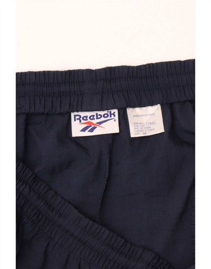 Reebok Mens Calças de treino Joggers Médio Azul Marinho
