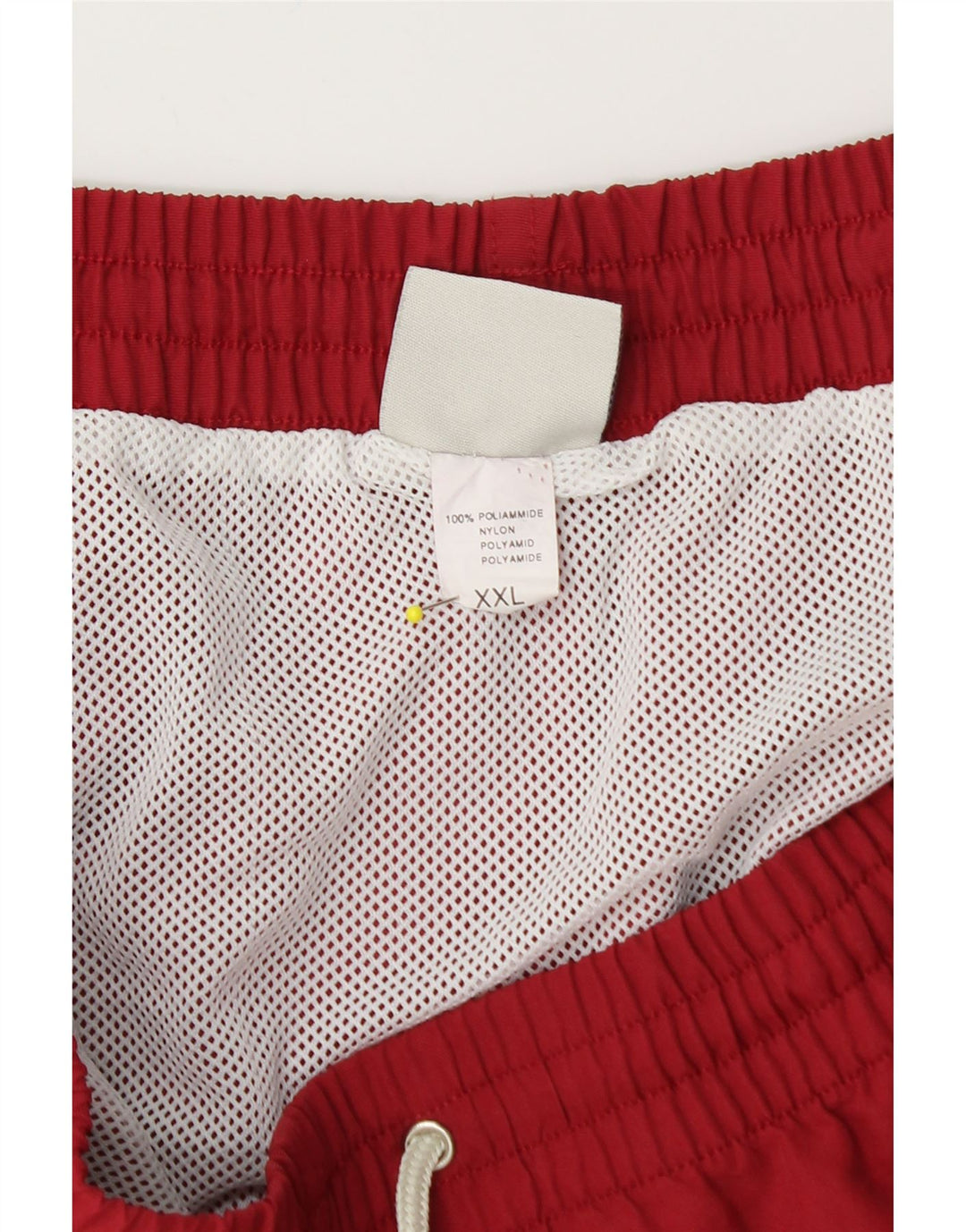 Shorts de natação masculino Sergio Tacchini 2XL vermelho colorblock poliamida