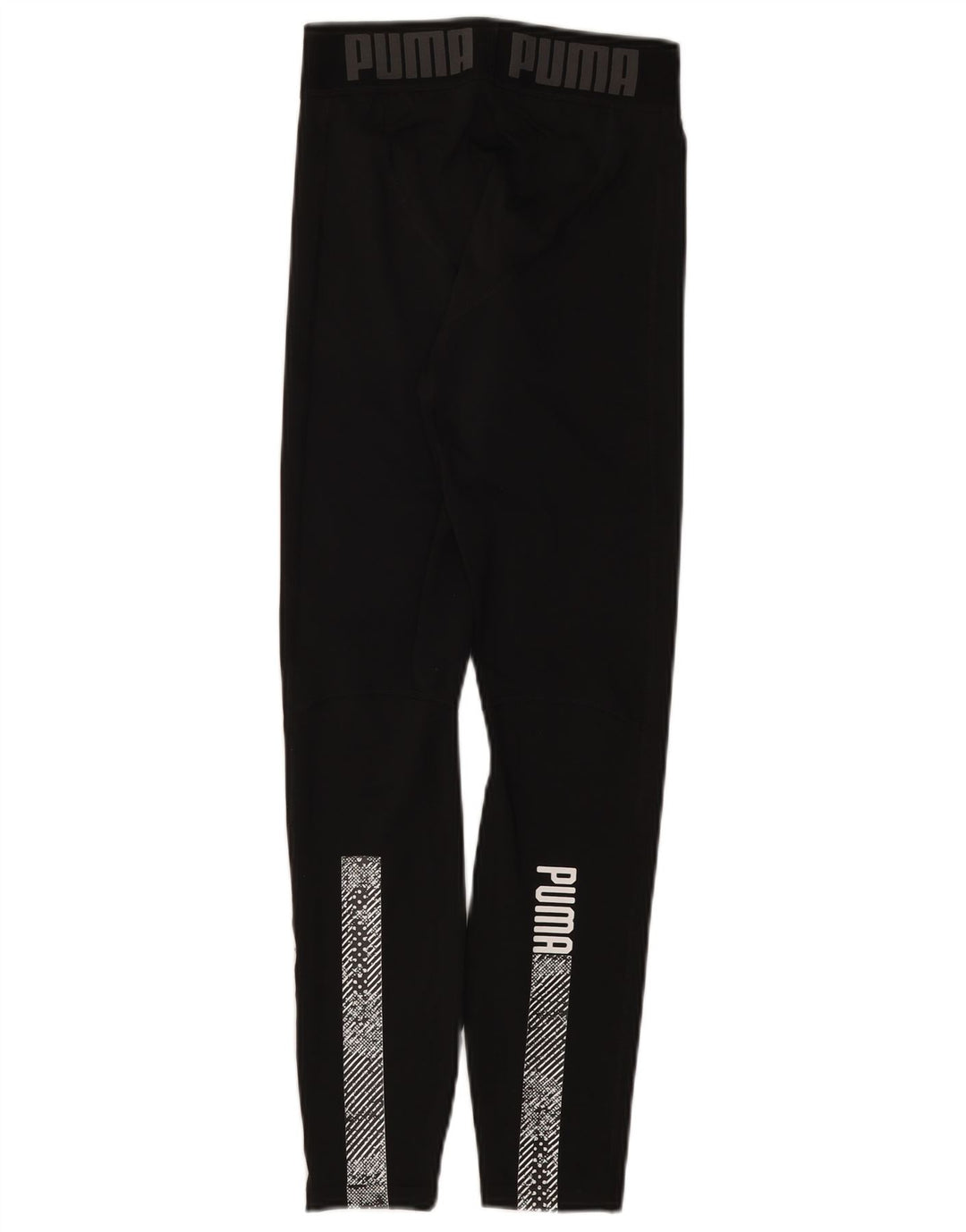 Puma Mens Graphic Leggings Pequeno Preto