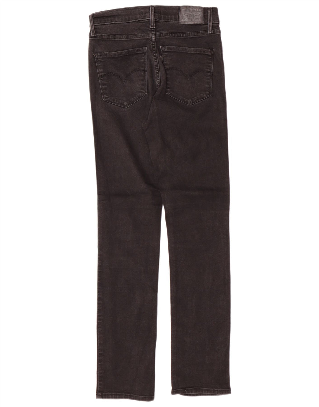 Calça jeans feminina LEVI'S 312 Shaping Slim W26 L30 algodão preto