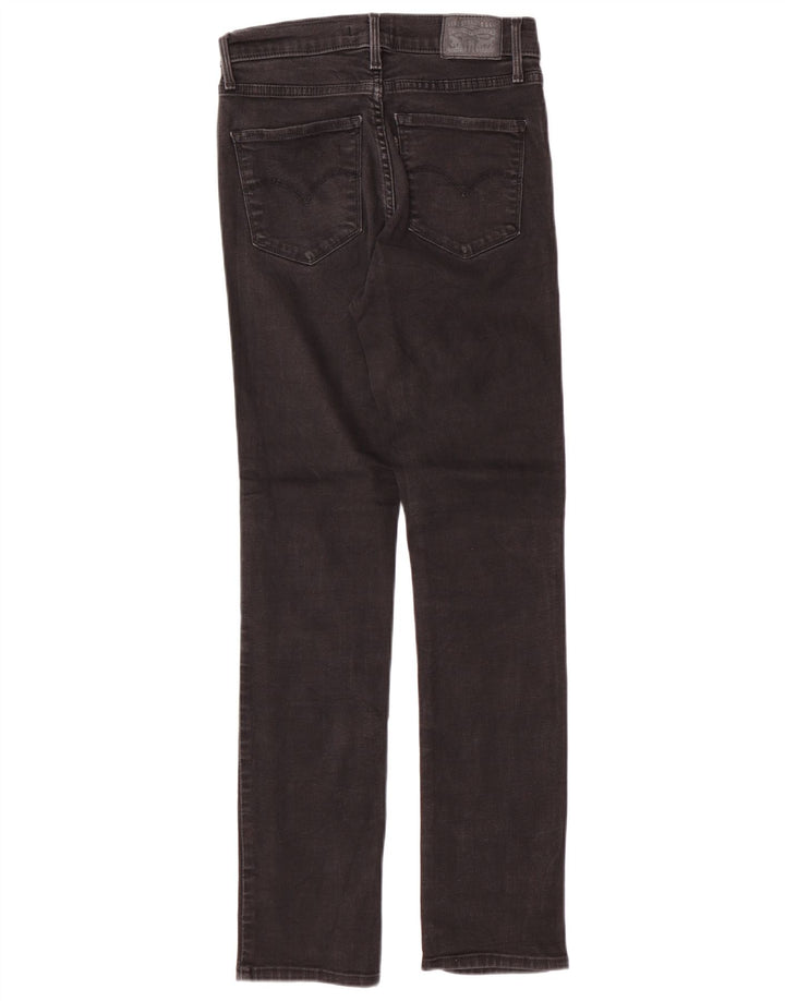 Calça jeans feminina LEVI'S 312 Shaping Slim W26 L30 algodão preto