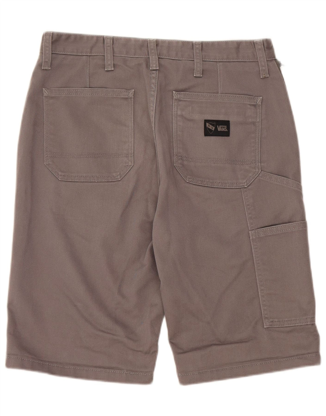 Shorts cargo masculino Vans W30 cinza médio algodão