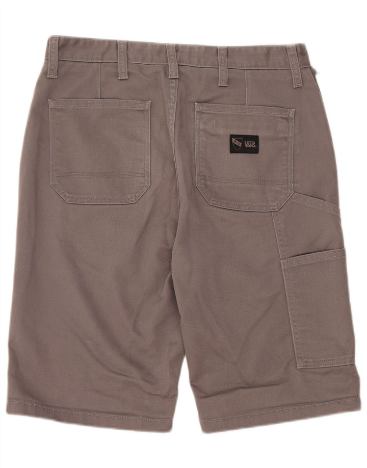 Shorts cargo masculino Vans W30 cinza médio algodão
