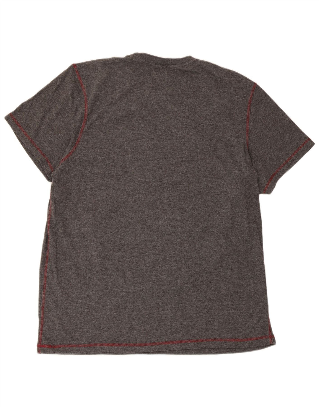 Wrangler Camiseta masculina gráfica Top XL poliéster cinza