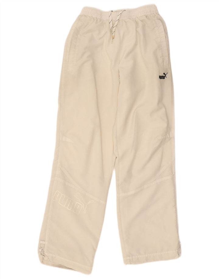 Calça de treino masculina PUMA Graphic Medium Off White