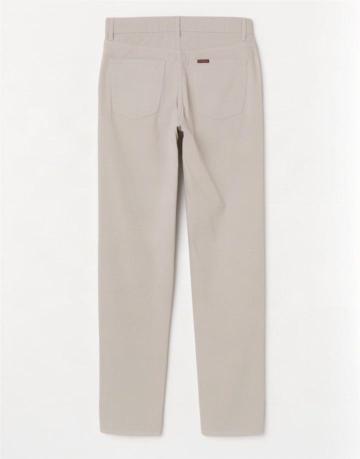 Calça Carrera Masculina Slim Casual W36 L34 Cinza Algodão