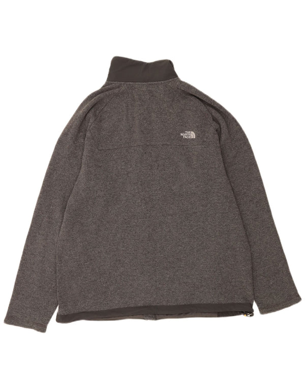 Suéter cardigã masculino The North Face XL lã cinza