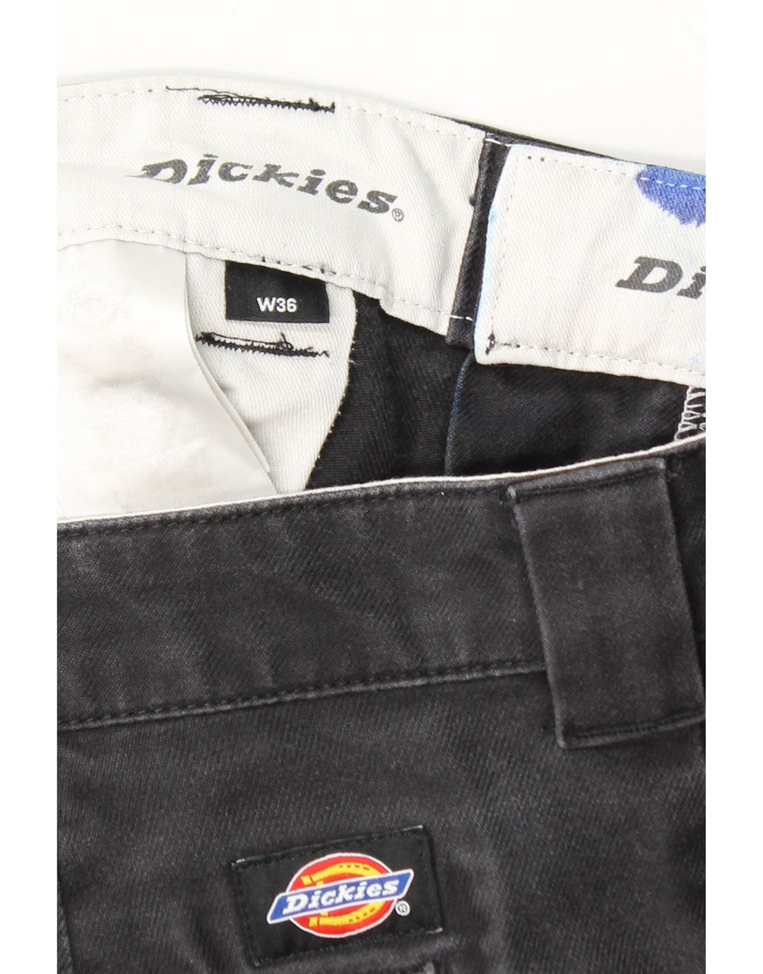 DICKIES Mens Chino Shorts W36 Grande Preto