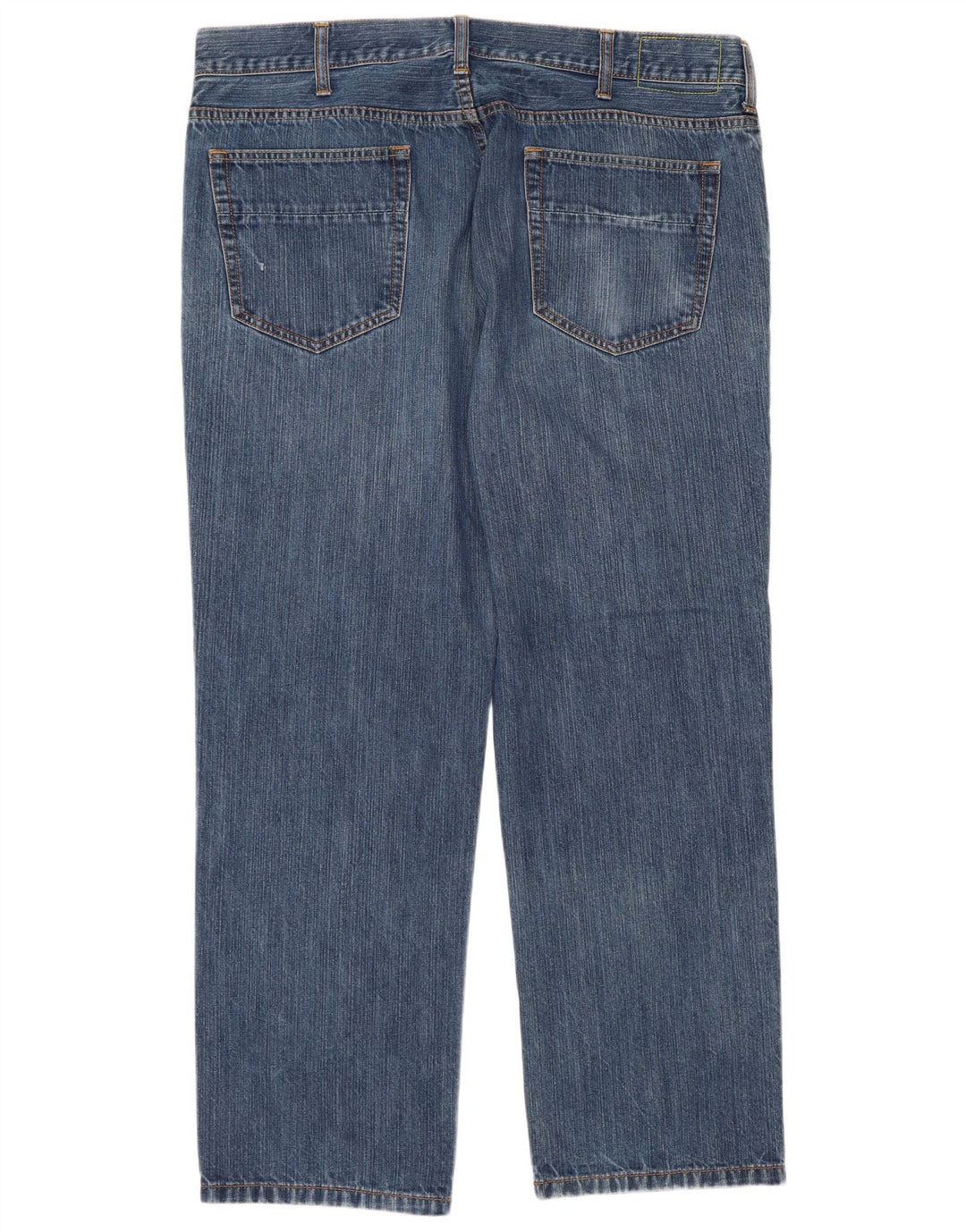 Calça jeans reta masculina Dkny W38 L30 azul algodão