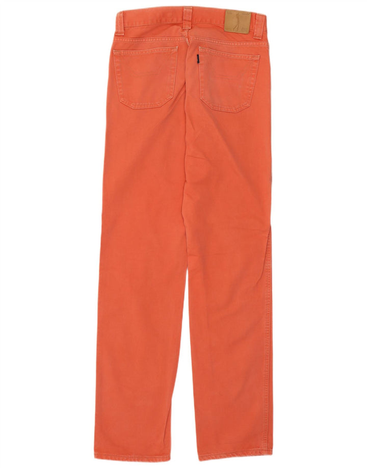 Jeans retos masculinos Jeckerson W32 L33 algodão laranja