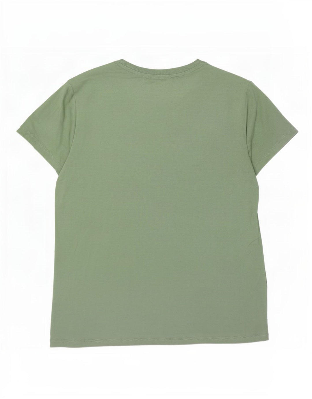 Camiseta feminina gráfica Levi's Top UK 14 algodão verde médio