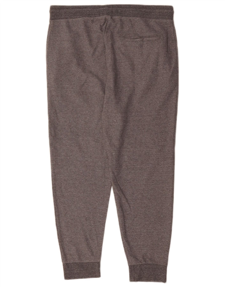 Calça de treino feminina Zara Joggers UK 18 XL cinza poliéster