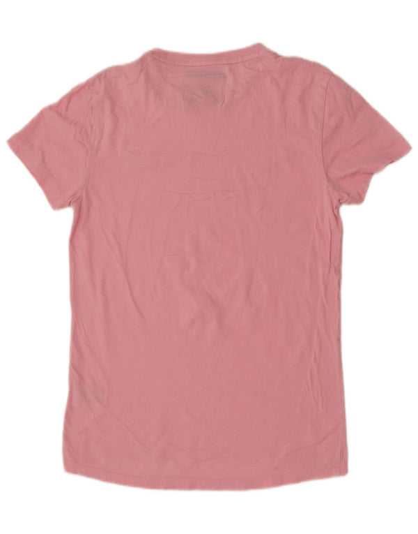 Superdry Camiseta Masculina Top Pequeno Rosa