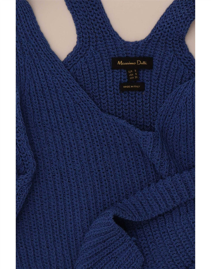 Regata feminina Massimo Dutti com colete Reino Unido 10 pequeno azul
